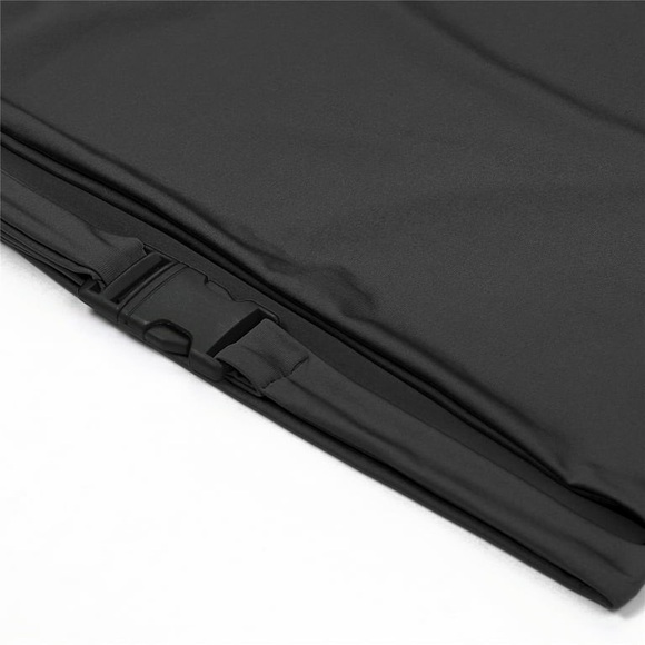 Front Buckle Deep O neck Sleeveless Casual Solid Crop Tank size Medium - Picture 5 of 10